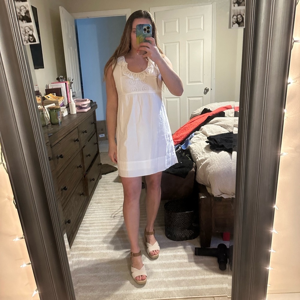 J Crew linen dress